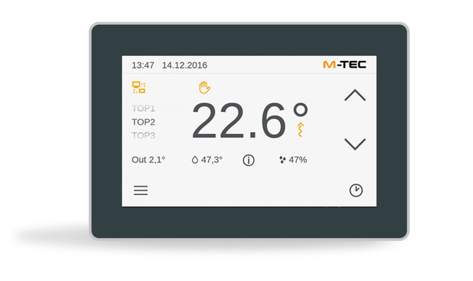 M-Tec Touchscreen control