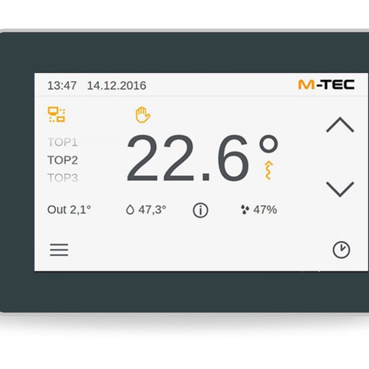 M-Tec Touchscreen control
